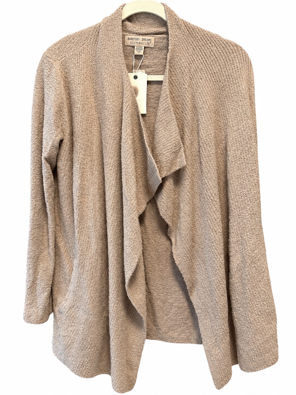Barefoot Dreams CozyChic Lite Open Front Cardigan XXS/XS Petite NWT